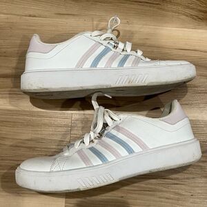 K Swiss Striped Sneakers Women’s 9